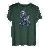 Niedlicher Shih Tzu fährt auf einem Motorrad - Weihnachten T-Shirt