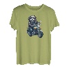 Niedlicher Shih Tzu fährt auf einem Motorrad - Weihnachten T-Shirt