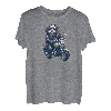 Niedlicher Shih Tzu fährt auf einem Motorrad - Weihnachten T-Shirt