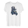 Niedlicher Shih Tzu fährt auf einem Motorrad - Weihnachten T-Shirt