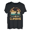 Klettern Bouldern für Kletterer T-Shirt