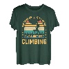 Klettern Bouldern für Kletterer T-Shirt
