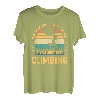 Klettern Bouldern für Kletterer T-Shirt