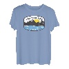 Sonnenuntergang am Berg im Glacier-Nationalpark T-Shirt