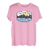 Sonnenuntergang am Berg im Glacier-Nationalpark T-Shirt