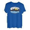 Sonnenuntergang am Berg im Glacier-Nationalpark T-Shirt
