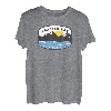 Sonnenuntergang am Berg im Glacier-Nationalpark T-Shirt