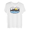 Sonnenuntergang am Berg im Glacier-Nationalpark T-Shirt