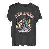 Dad Hiker Mountain Terrain Climber Trekking Daddy Wandern T-Shirt