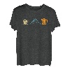 Kaffeelover Bierfan Bergsteiger Wanderer Bergfan Gipfelsport T-Shirt