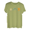 Kaffeelover Bierfan Bergsteiger Wanderer Bergfan Gipfelsport T-Shirt