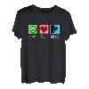 Cooler Bergsteiger zum Klettern T-Shirt