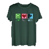 Cooler Bergsteiger zum Klettern T-Shirt
