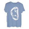 Karabiner mit Bergsteiger Berge Klettern T-Shirt