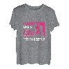 Damen Ich klettere wie ein Mädchen und versuche weiterzumachen Bouldern Klettern Fels T-Shirt
