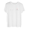 Damen Damen Berge Wein Geschenk Joggen Herzschlag Rennen T-Shirt T-Shirt