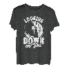 Looking Down On You Climber Rock Bouldern Klettern T-Shirt