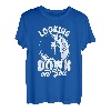 Looking Down On You Climber Rock Bouldern Klettern T-Shirt