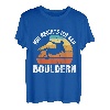 Mir Reichs Ich Geh Bouldern Klettern Kletterer Boulderer T-Shirt