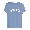 Evolution Wandern Berge Wanderer Geschenkidee T-Shirt