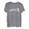 Evolution Wandern Berge Wanderer Geschenkidee T-Shirt
