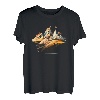 Minimalistische Berglandschaft - Wanderer & Outdoor-Fans T-Shirt