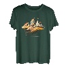 Minimalistische Berglandschaft - Wanderer & Outdoor-Fans T-Shirt