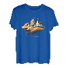 Minimalistische Berglandschaft - Wanderer & Outdoor-Fans T-Shirt