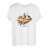 Minimalistische Berglandschaft - Wanderer & Outdoor-Fans T-Shirt
