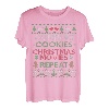 Rock Climbing Ugly Christmas Pyjama T-Shirt Lustig T-Shirt