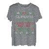 Rock Climbing Ugly Christmas Pyjama T-Shirt Lustig T-Shirt