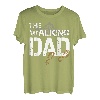 Herren Wandern Wanderer The Walking Dad Spazieren Bergliebe T-Shirt
