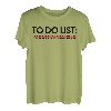 Lustige To-Do-Liste Bergsteigen Sport Hobby Damen Herren T-Shirt
