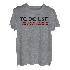 Lustige To-Do-Liste Bergsteigen Sport Hobby Damen Herren T-Shirt