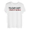 Lustige To-Do-Liste Bergsteigen Sport Hobby Damen Herren T-Shirt