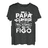 Herren Lustiges Klettern Zitat Für Einen Vater Kletterer T-Shirt