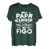 Herren Lustiges Klettern Zitat Für Einen Vater Kletterer T-Shirt