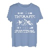Südtirol Urlaub Lustiger Spruch Therapie Berge Wandern Tirol T-Shirt