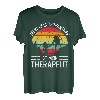 Mein Wanderpartner Ist Mein Therapeut Wandern Therapie T-Shirt