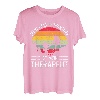 Mein Wanderpartner Ist Mein Therapeut Wandern Therapie T-Shirt