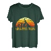 Bergführer Wanderer und Bergsteiger klettern Bergliebe T-Shirt