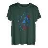 Kletterer Flammen Kletter Retro Felskletterer Vintage T-Shirt