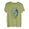 Kletterer Flammen Kletter Retro Felskletterer Vintage T-Shirt