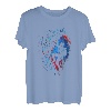 Kletterer Flammen Kletter Retro Felskletterer Vintage T-Shirt
