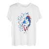 Kletterer Flammen Kletter Retro Felskletterer Vintage T-Shirt