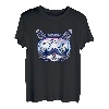 Lustige Katze - Apres Ski Katz mit Snowboard Brille, Berge T-Shirt