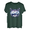 Lustige Katze - Apres Ski Katz mit Snowboard Brille, Berge T-Shirt