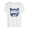 Lustige Katze - Apres Ski Katz mit Snowboard Brille, Berge T-Shirt