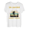 Lustiges 36 Jahre alt Geburtstag Berge & Walken Wander T-Shirt