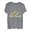Montana Bergsteiger Summit klettern Wandern Bergfan T-Shirt
